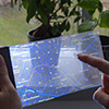 Towards Interaction with Transparent and Flexible Displays