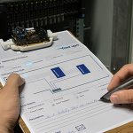 Illuminated Interactive Paper with Multiple Input Modalities for Form Filling Applications