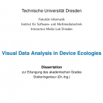 Visual Data Analysis in Device Ecologies