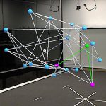Augmented Reality Graph Visualizations: Investigation of Visual Styles in 3D Node-Link Diagrams