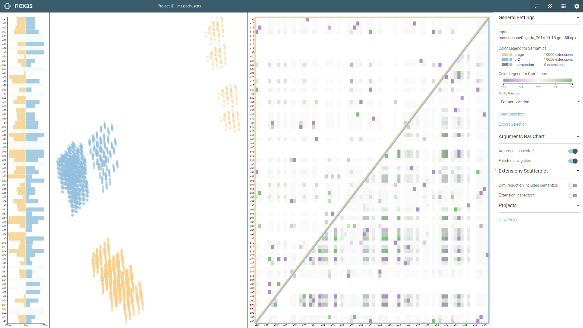 Vorschau für das Forschungsprojekt: NEXAS: Visual Navigation and Exploration of Argumentation Solution Spaces